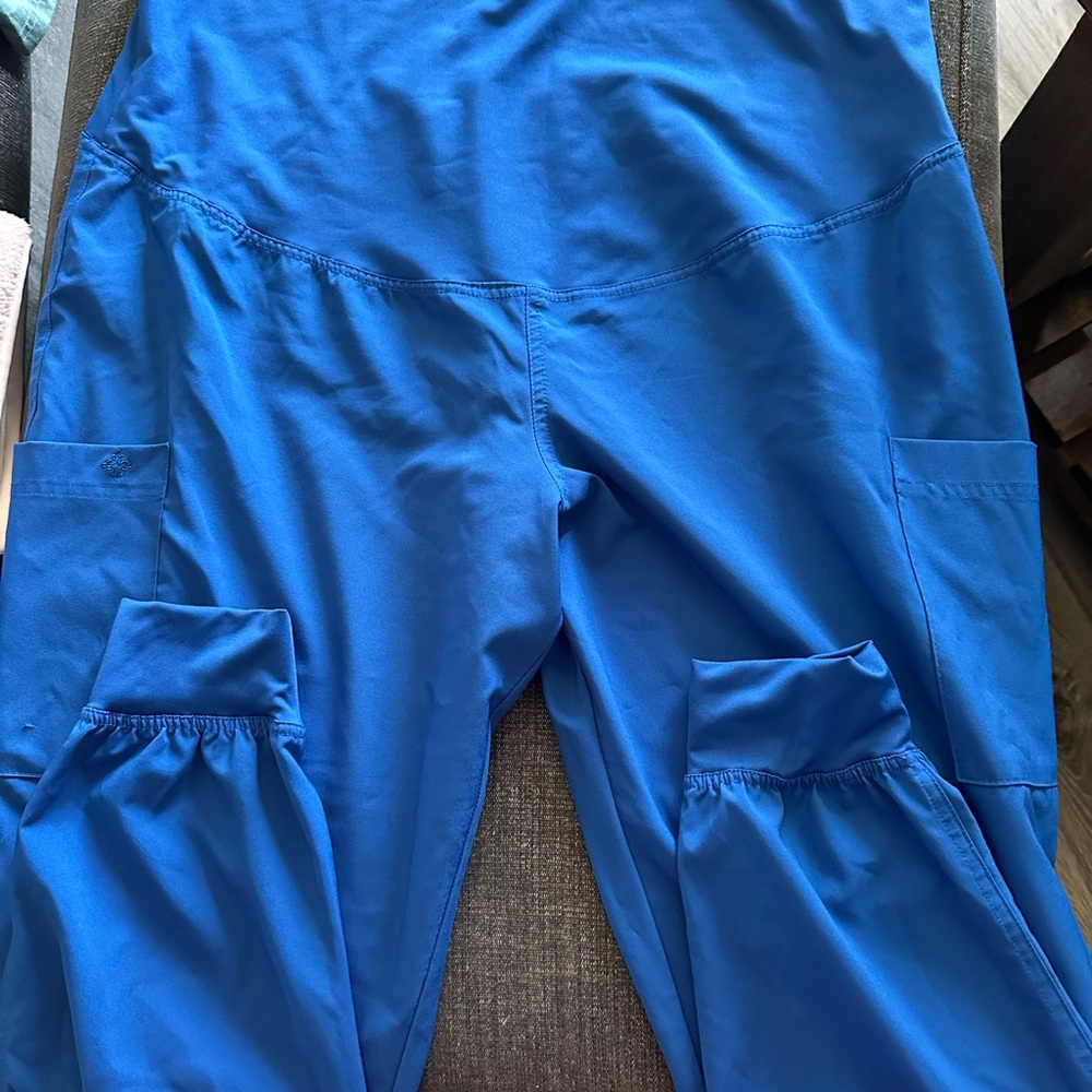 Med Couture Blue Track Pants